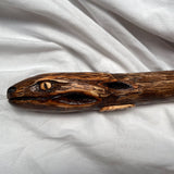 A Serpentine Staff, Head View 1