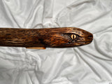 A Serpentine Staff, Head View 2