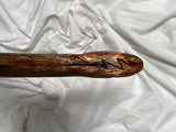 A Serpentine Staff, Head View Top
