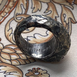 Rough dwarven signet ring with runes 01