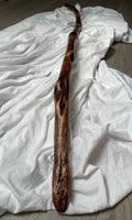 A Serpentine Staff, Full Length View 2